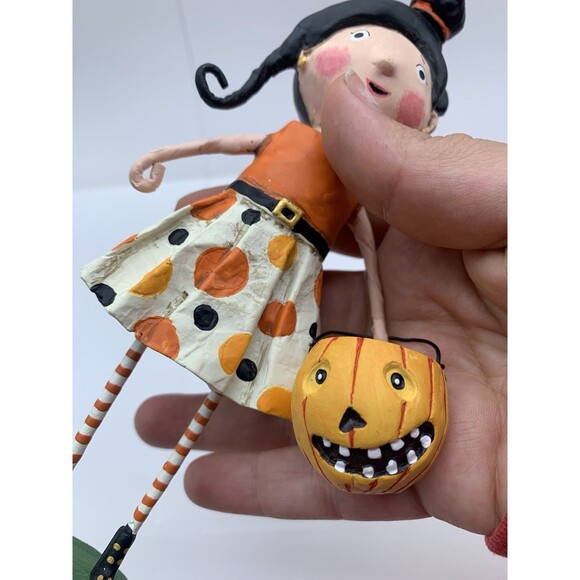 Lori Mitchell Halloween Fall Collection Kit Kat Trick or Treat Figurine 16716 - Picture 6 of 10
